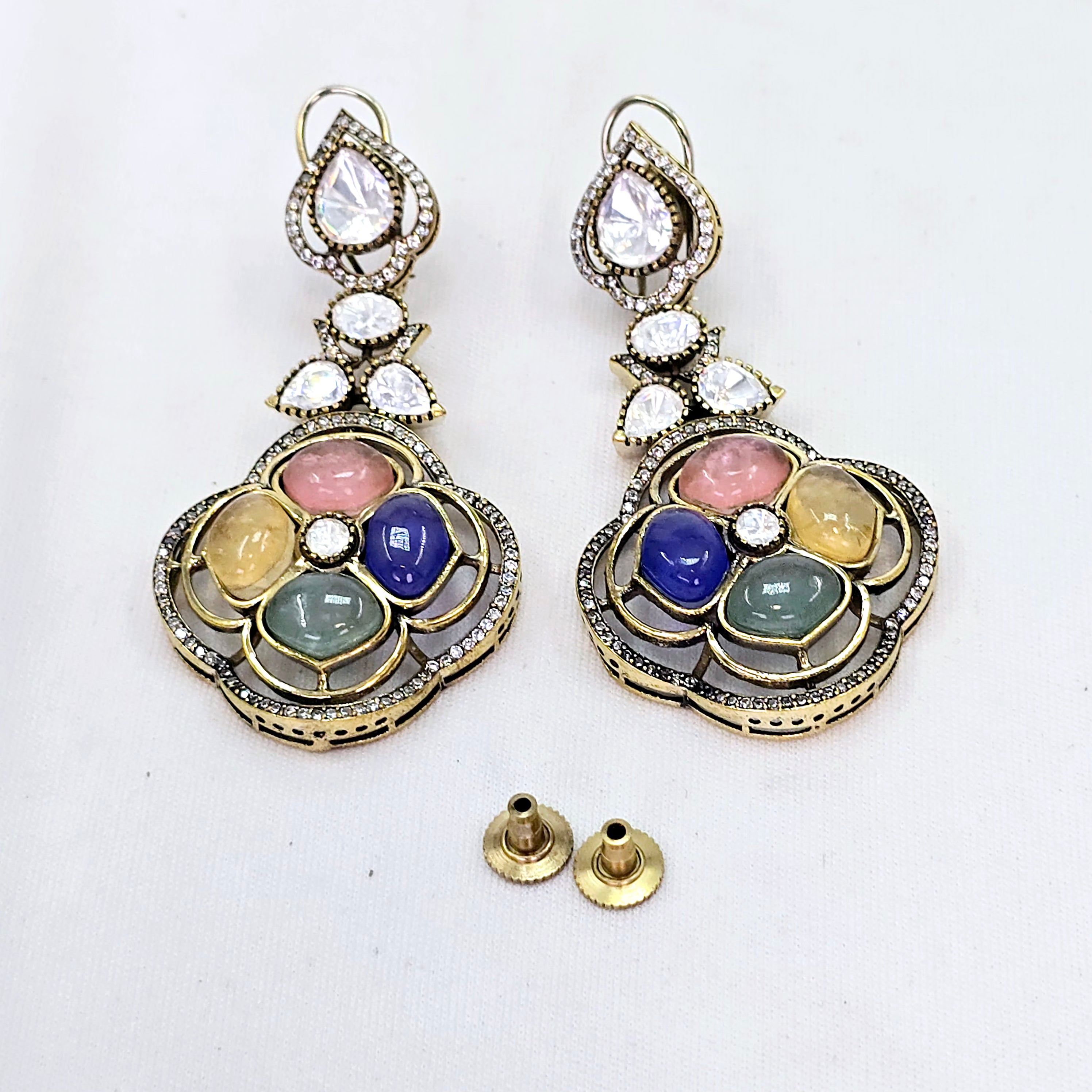 The Jenna Victorian Polish Earring
