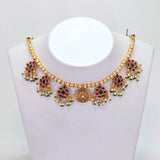 The Chandrakala Kempu Necklace