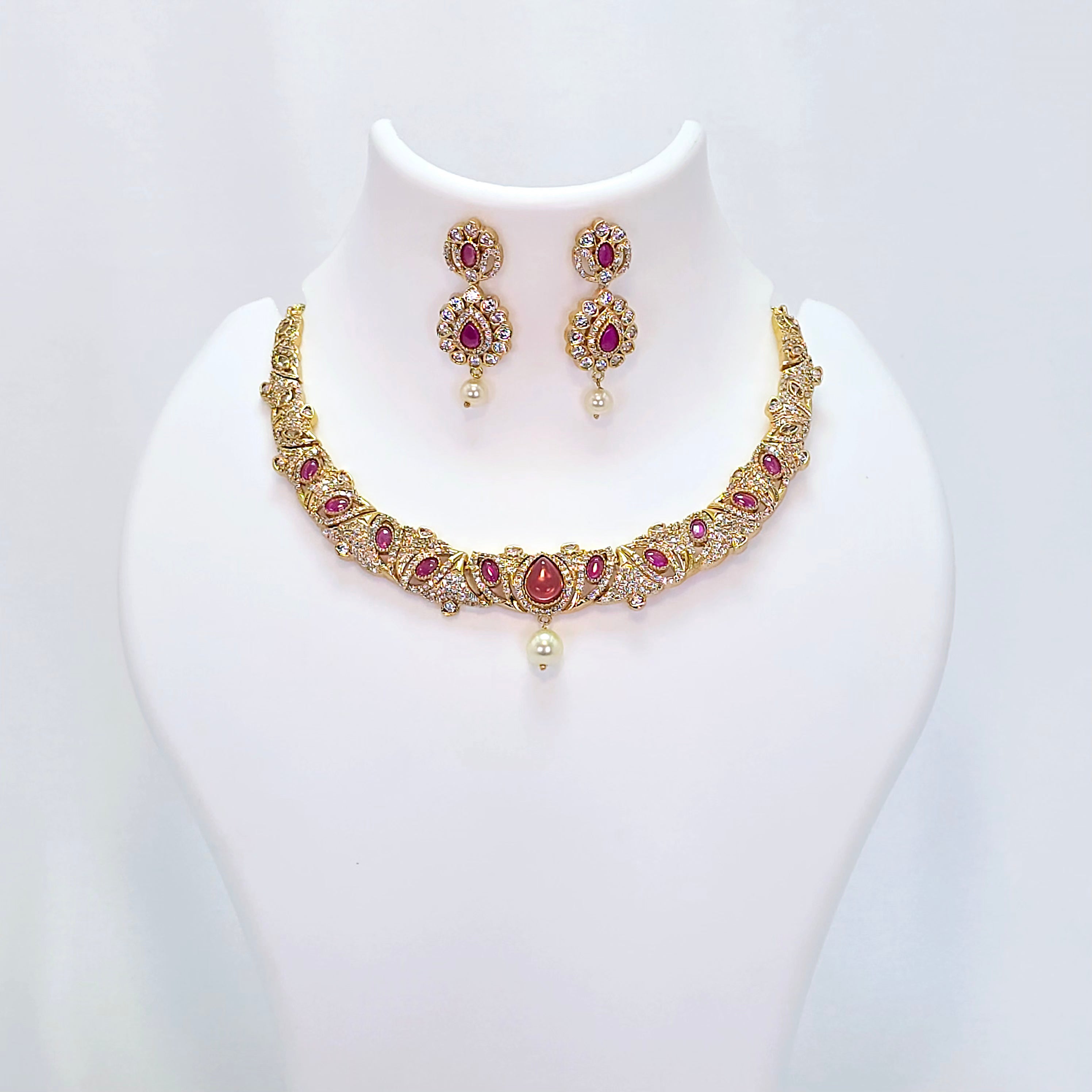 The Madhumati Kempu Necklace