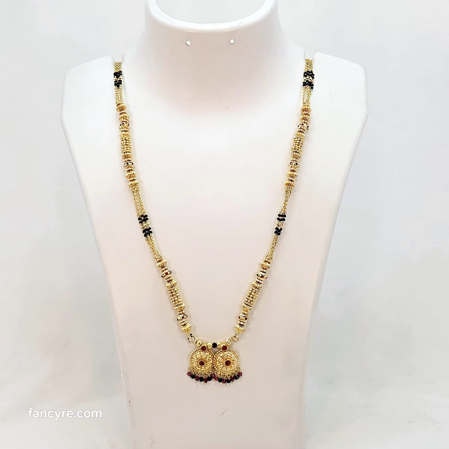 The Noor Antique Goldforming Mangalsutra