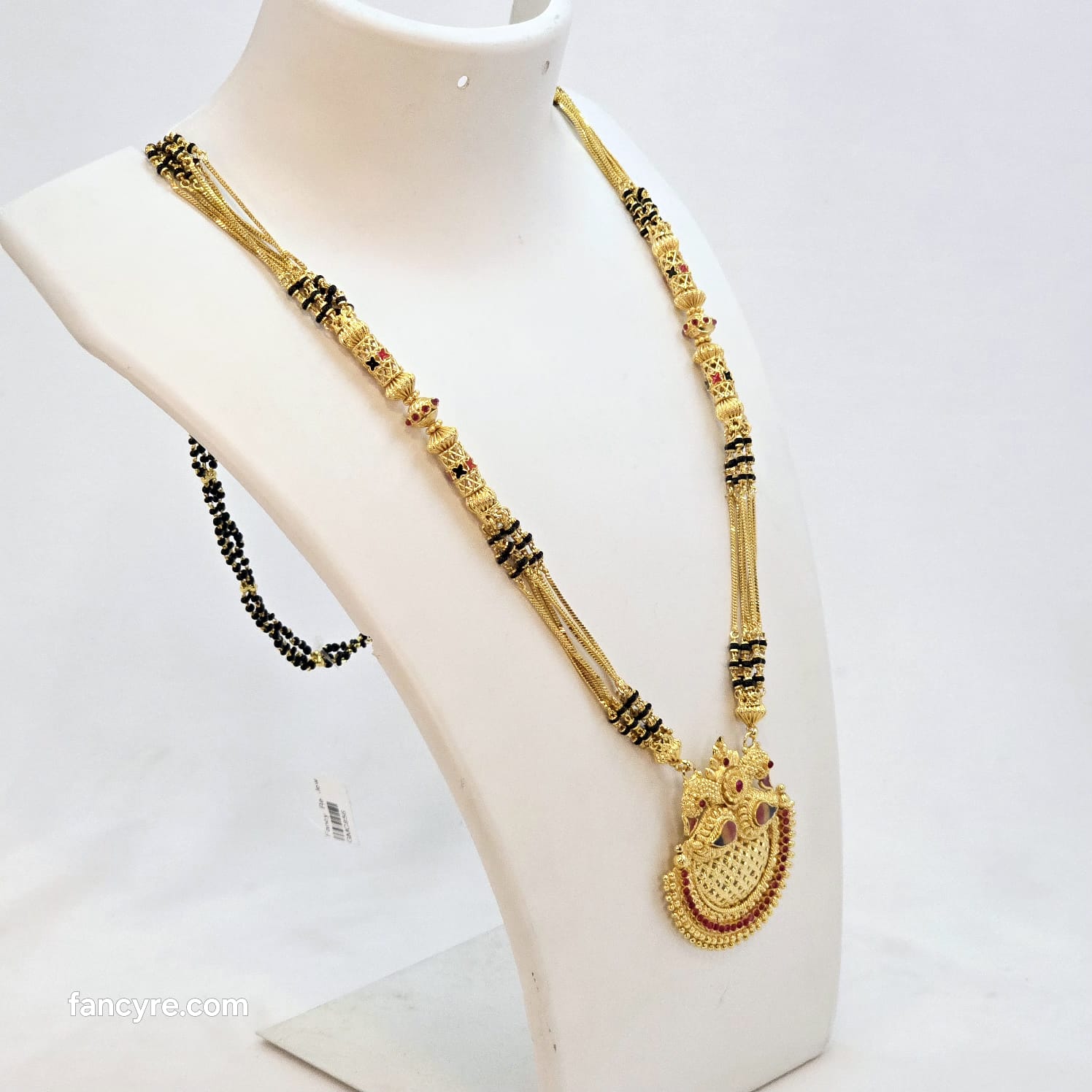 The Jasmit Antique Goldforming Mangalsutra