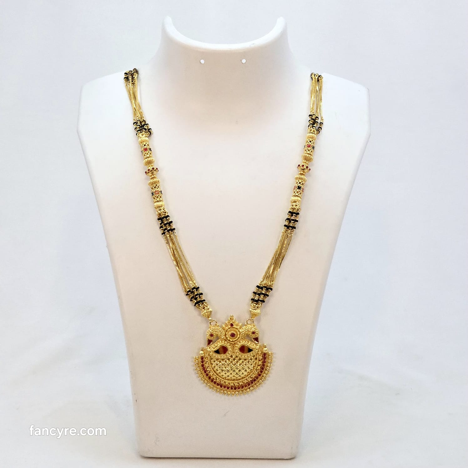 The Jasmit Antique Goldforming Mangalsutra