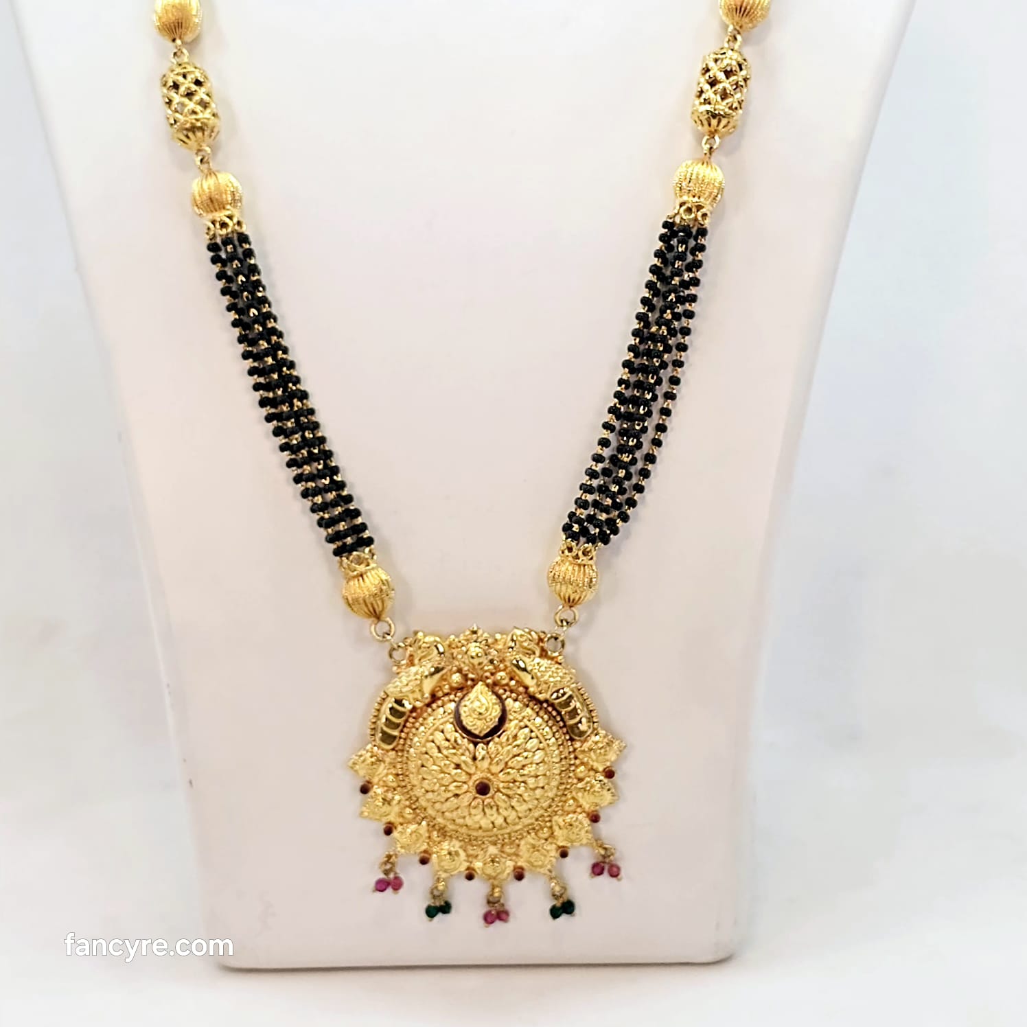 The Malti Antique Goldforming Mangalsutra