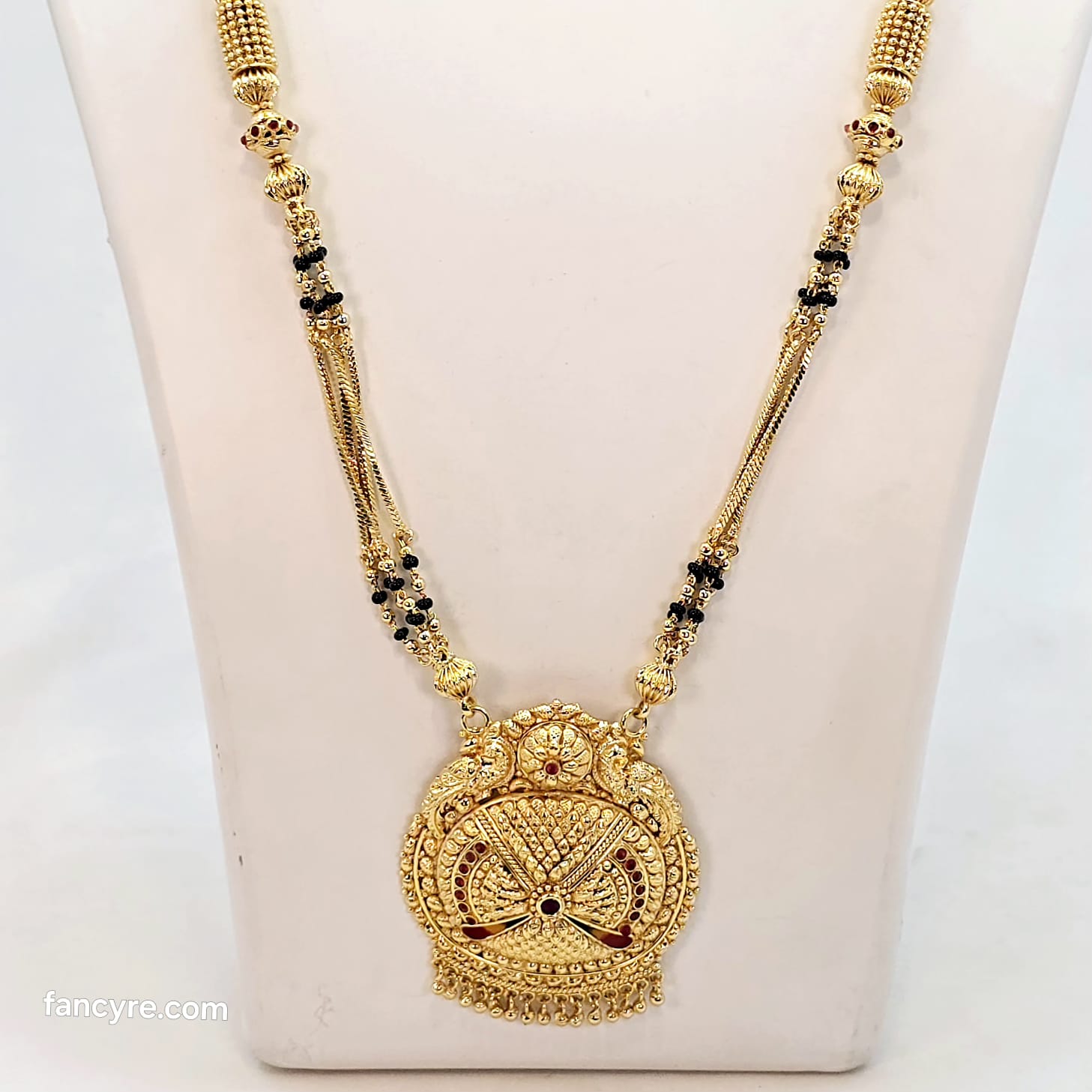 The Harshali Antique Goldforming Mangalsutra