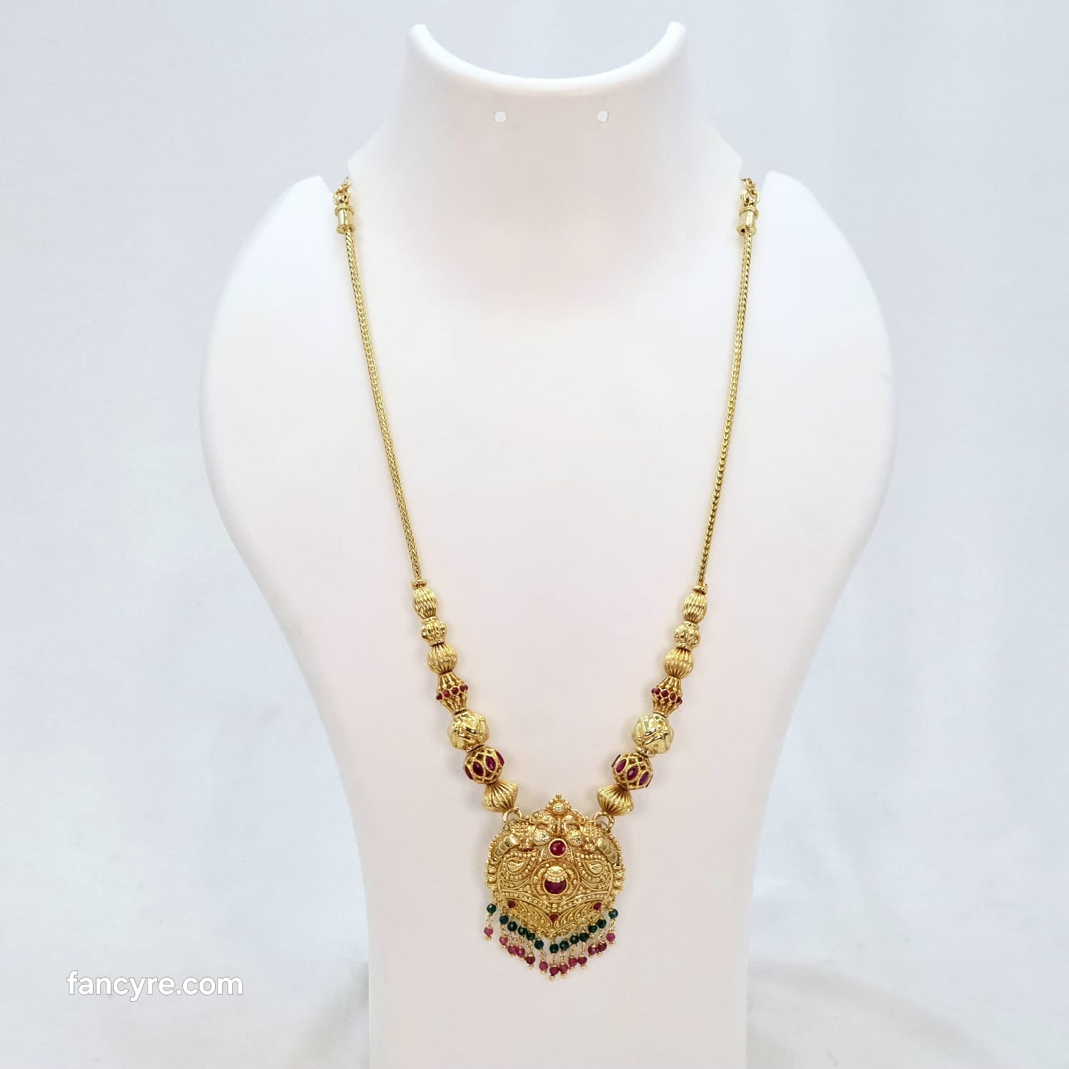 The Virika Antique Goldforming Necklace