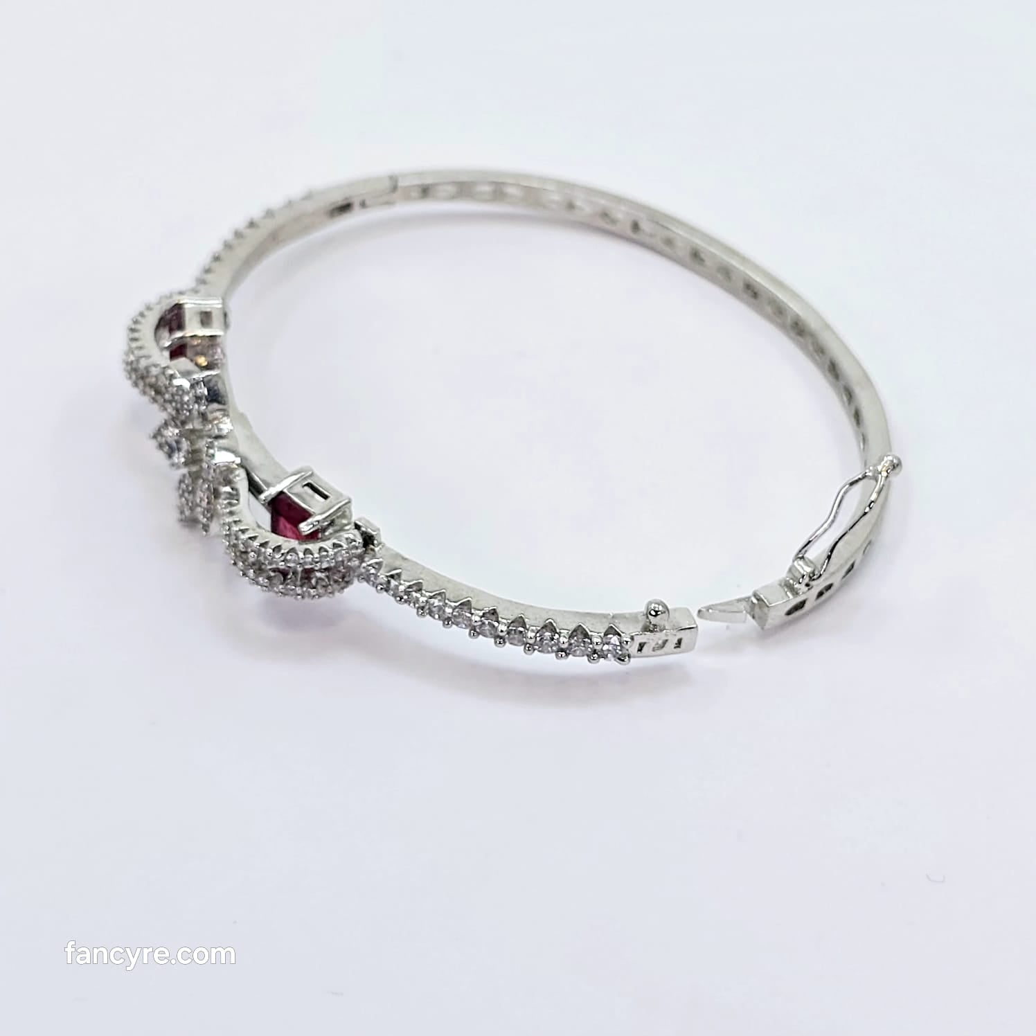 The Shanaya Whitegold A.D Bracelet