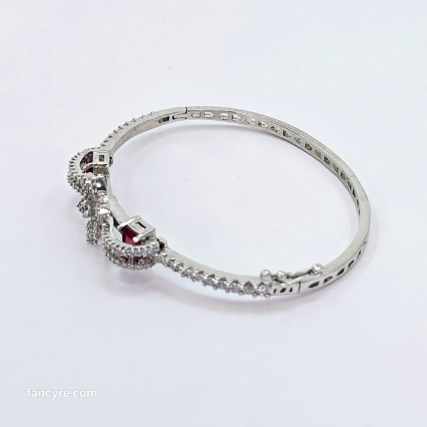 The Shanaya Whitegold A.D Bracelet