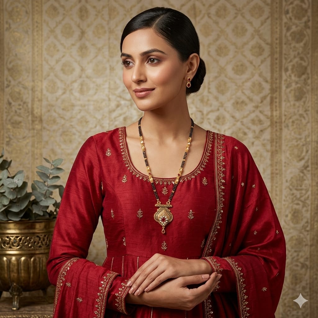The Chitra Antique Goldforming Mangalsutra
