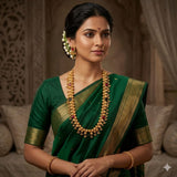 The Ramya Antique Goldforming Saaj
