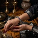 The Pavani Oxidized Bangle