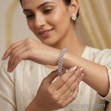 The Betsy Whitegold A.D Bangle