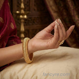 The Shuba Antique Goldforming Bangle