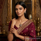 The Daysha Victorian Polish Pendant Earring