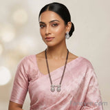 The Derika Whitegold A.D Pendant Earring (M.S)
