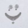 The Maniel Whitegold A.D Pendant Earring (M.S)