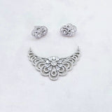 The Della Whitegold A.D Pendant Earring (M.S)
