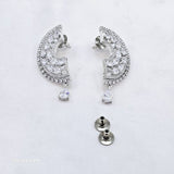 The Amiah Whitegold A.D Pendant Earring (M.S)