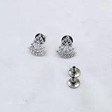 The Rehi Whitegold A.D Pendant Earring (M.S)