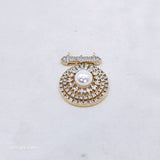 The Gianna Yellowgold A.D Pendant Earring (M.S)