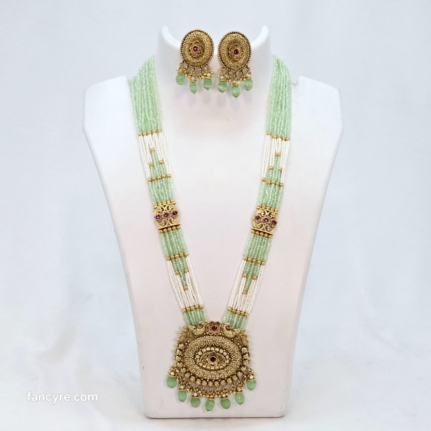 The Kunwrani Rajwadi Long Necklace
