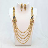 The Bhairavi Rajwadi Long Necklace