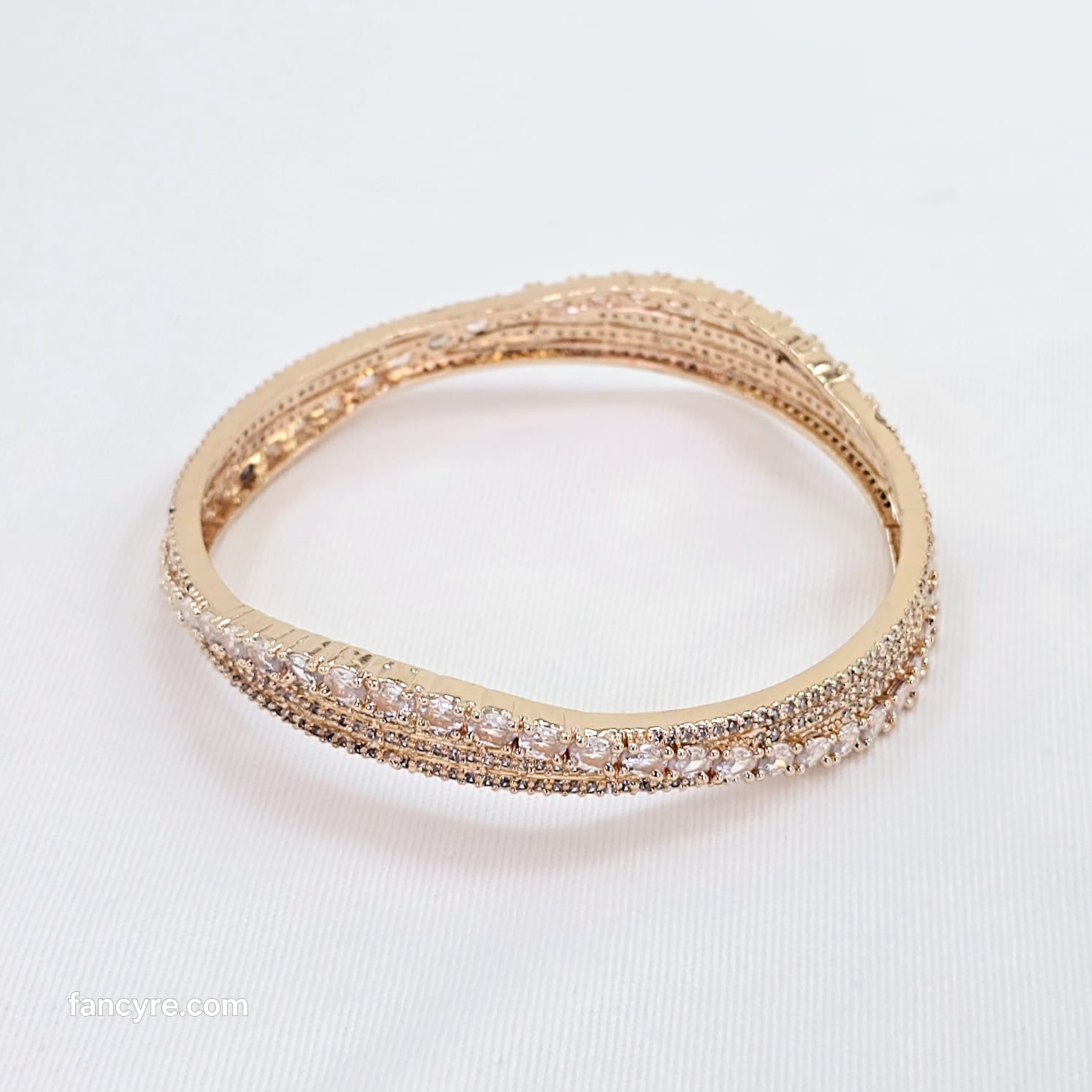 The Maisy Rosegold A.D Bangle