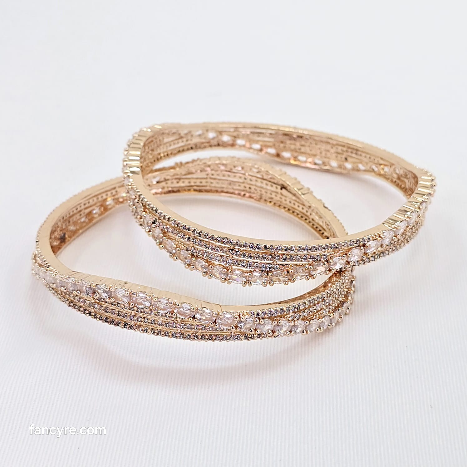 The Maisy Rosegold A.D Bangle