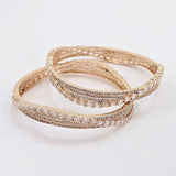 The Maisy Rosegold A.D Bangle