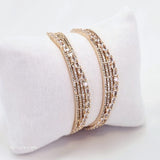 The Maisy Rosegold A.D Bangle