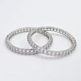 The Kendall Whitegold A.D Bangle