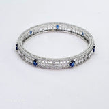 The Giva Whitegold A.D Bangle