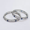 The Giva Whitegold A.D Bangle