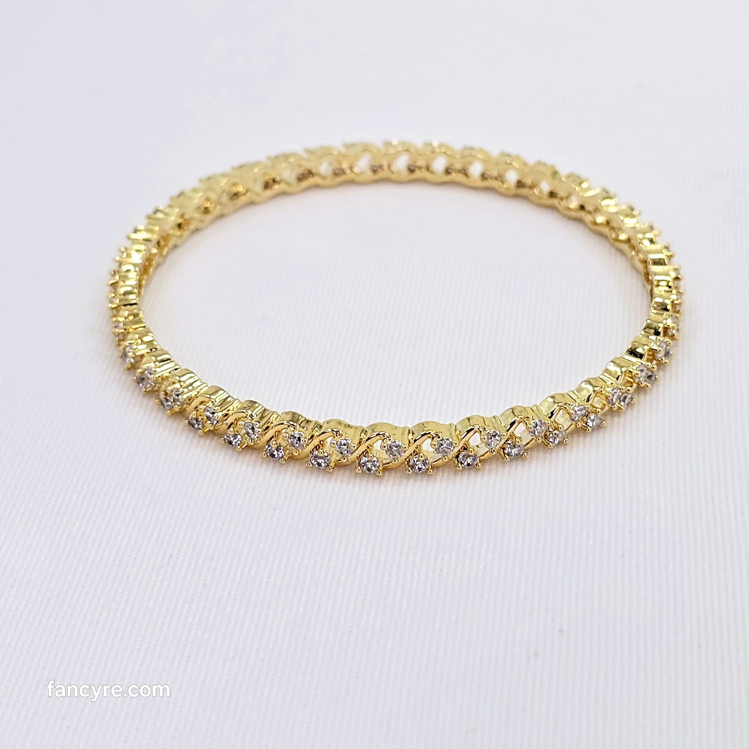 The Luisa Yellowgold A.D Bangle