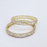 The Layne Yellowgold A.D Bangle