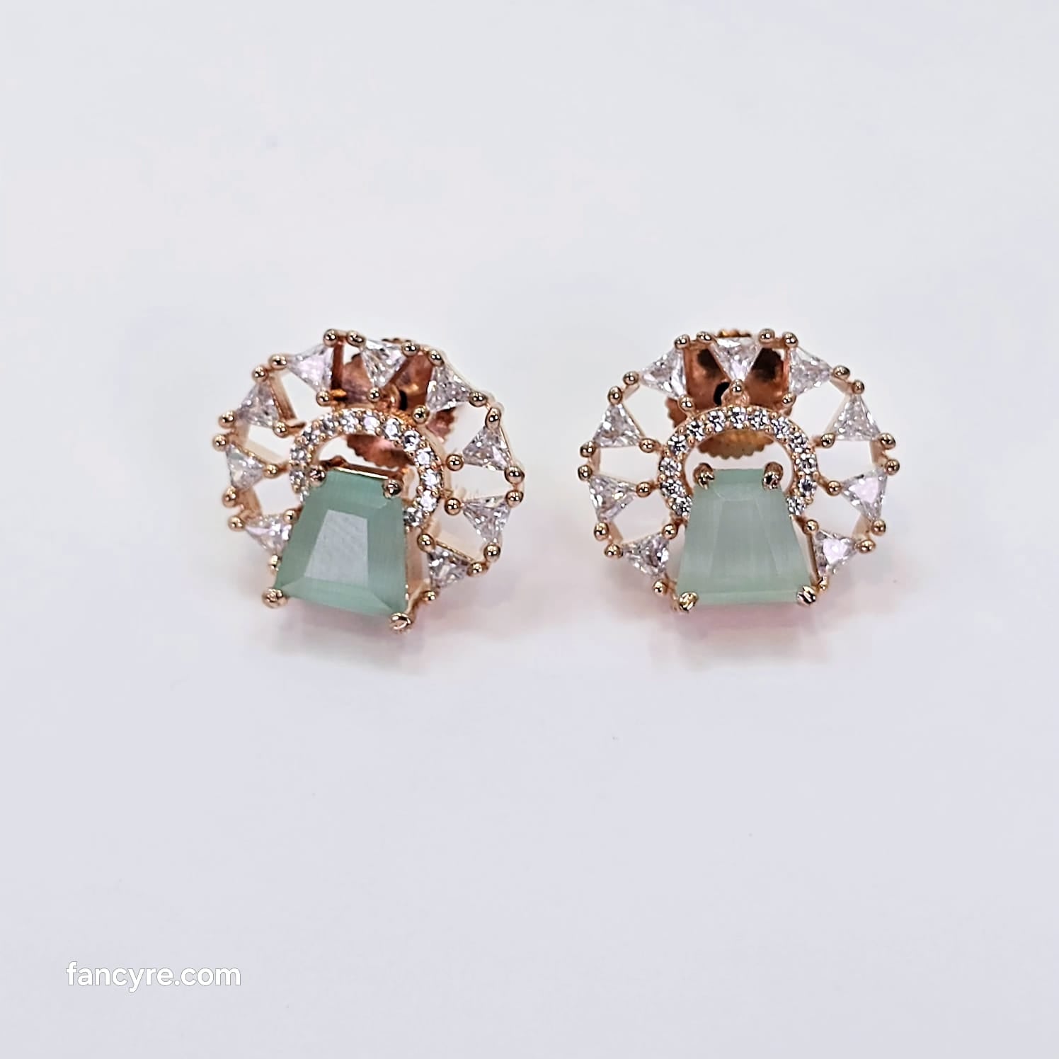 The Tyra Rosegold A.D Earring