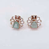 The Tyra Rosegold A.D Earring