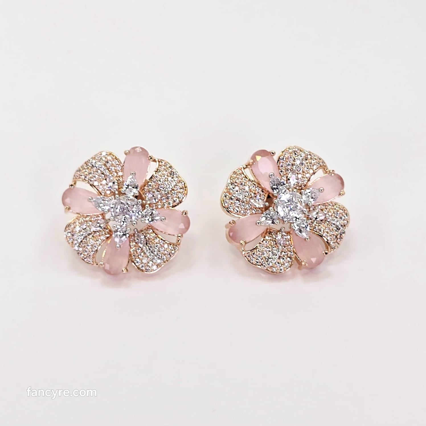 The Citrina Rosegold A.D Earring
