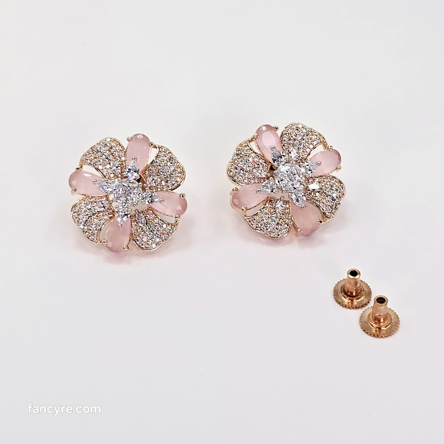 The Citrina Rosegold A.D Earring