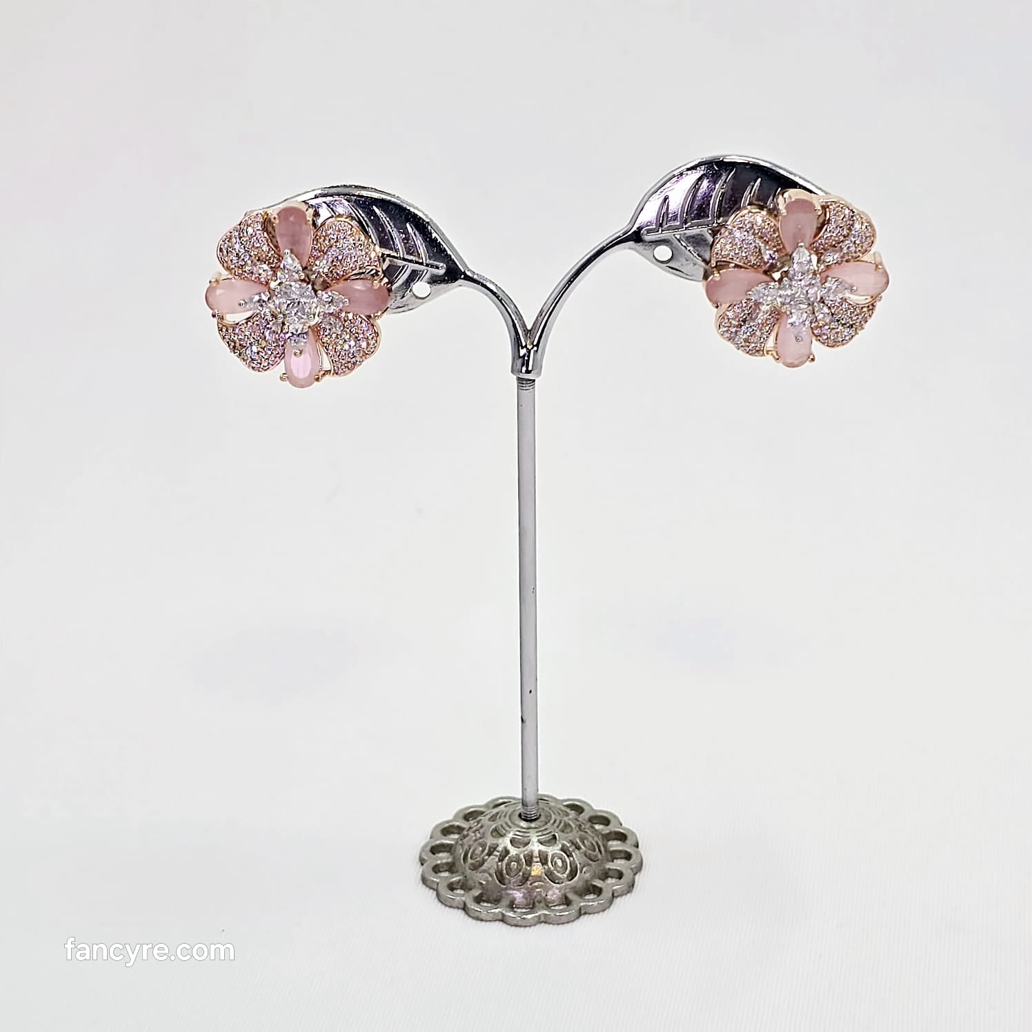 The Citrina Rosegold A.D Earring