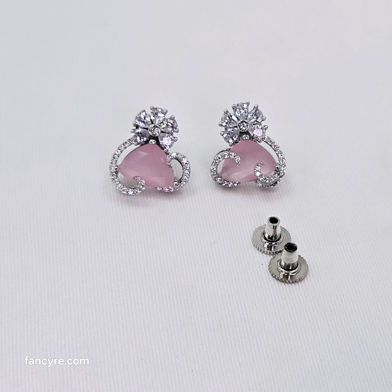The Brina Whitegold A.D Earring