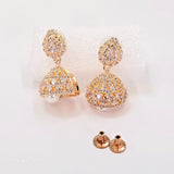 The Mahera Rosegold A.D Earring