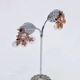 The Brijal Rosegold A.D Earring