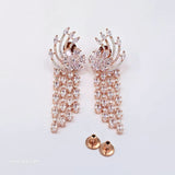 The Alira Rosegold A.D Earring