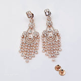 The Sera Rosegold A.D Earring