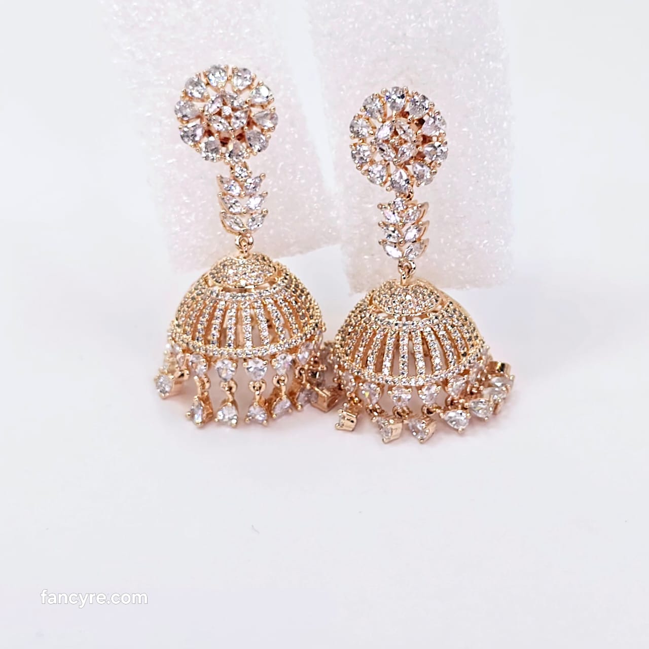 The Geline Rosegold A.D Earring