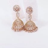The Geline Rosegold A.D Earring