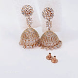 The Geline Rosegold A.D Earring