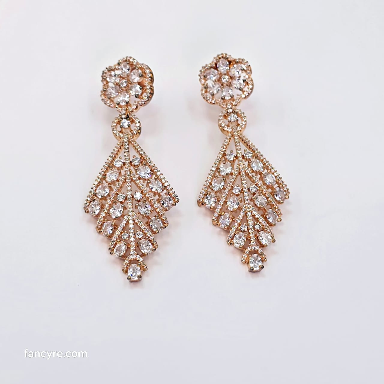 The Cordelia Rosegold A.D Earring