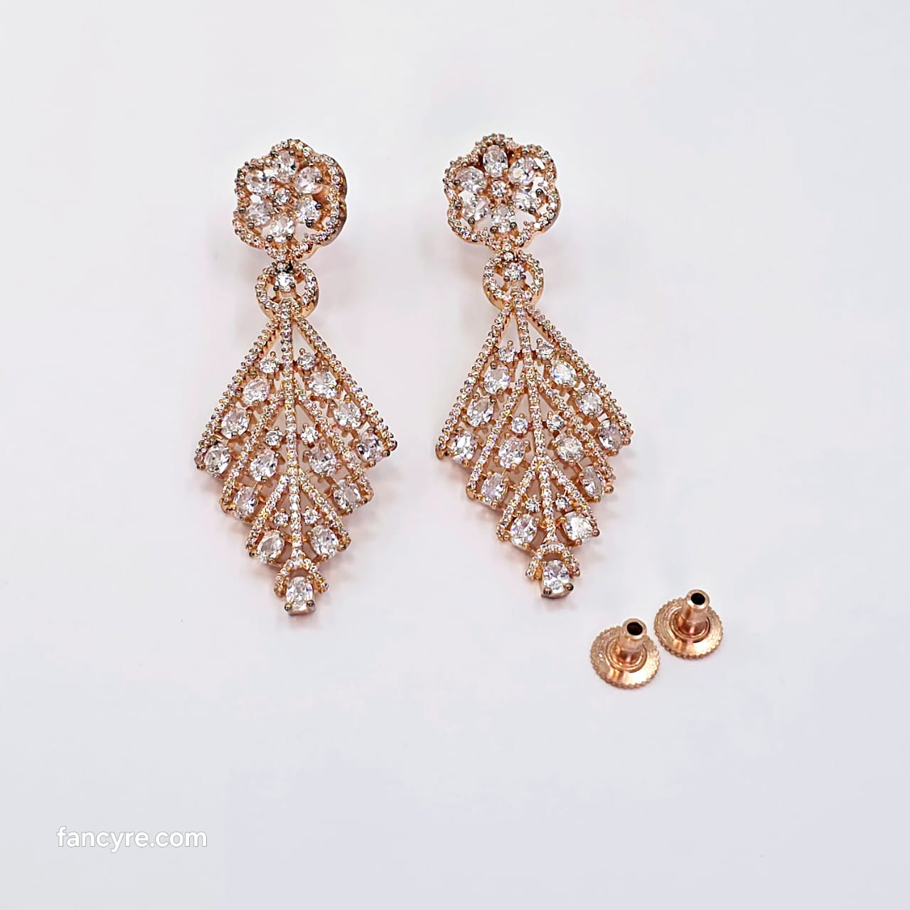 The Cordelia Rosegold A.D Earring