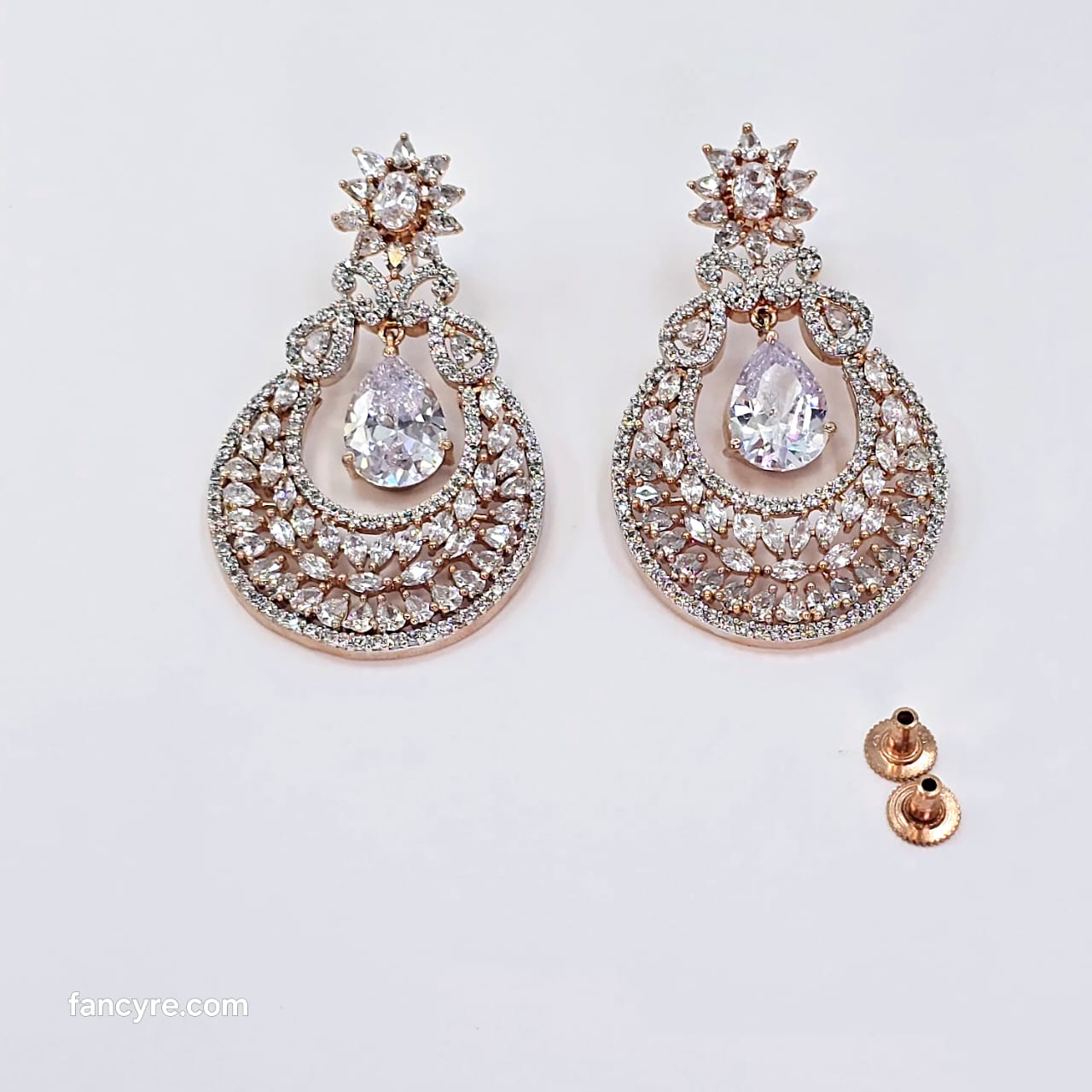 The Elysia Rosegold A.D Earring